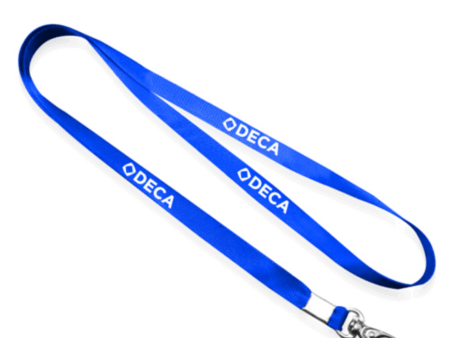 16mm Digital Lanyard with Oval Hook