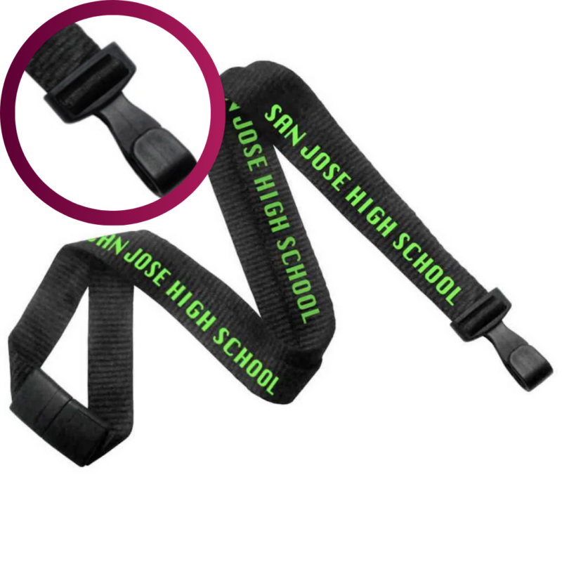 20 mm Digital Lanyard with Plastic Hook