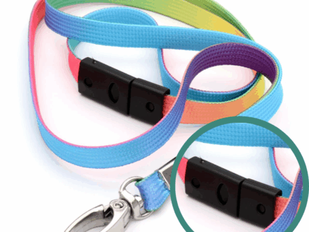 Digital Lanyard with Safety Breakaway