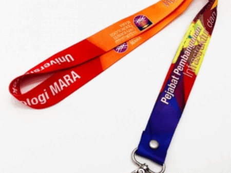 Digital Lanyard with Oval Hook