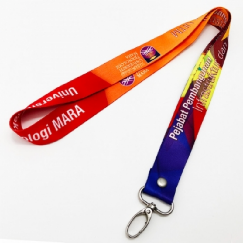 Digital Lanyard with Oval Hook