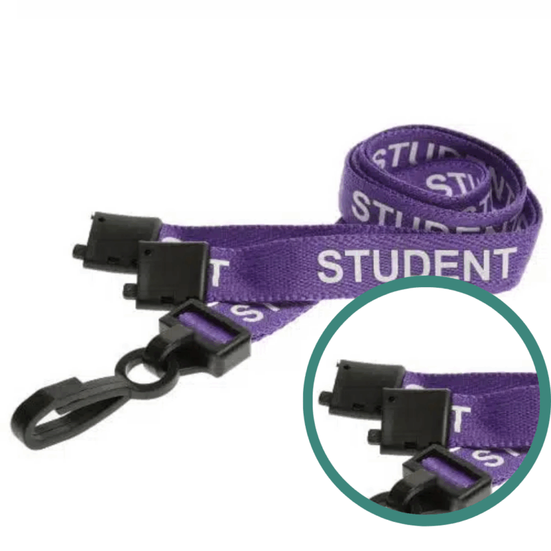 Digital Lanyard with Safety Breakaway
